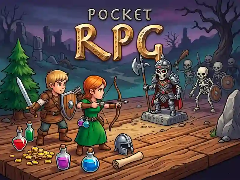 Gêm Pocket RPG ar-lein