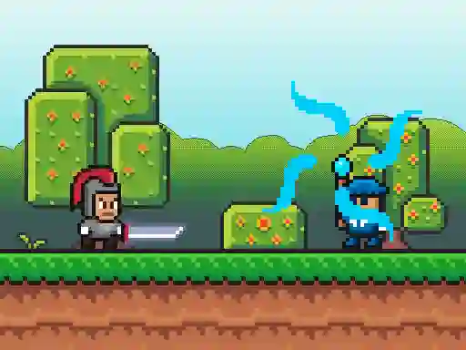 Gêm Super Knight Adventure ar-lein