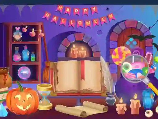 Gêm Halloween Hidden Objects ar-lein