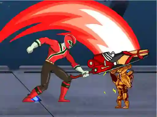 Gêm Power Rangers Space war ar-lein