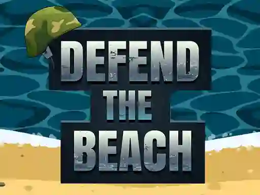 Gêm Defend The Beach ar-lein