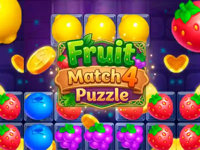 Gêm Fruit Match4 Puzzle ar-lein