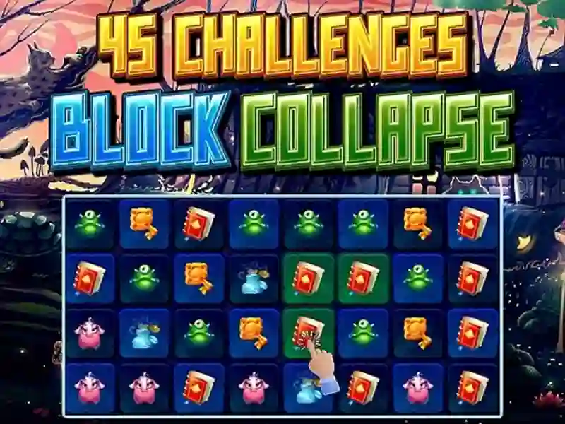 Gêm 45 Challenges Block Collapse ar-lein