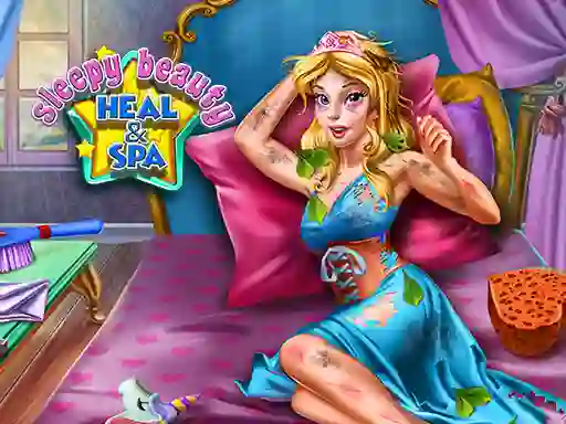 Gêm Sleepy Beauty Heal and Spa ar-lein