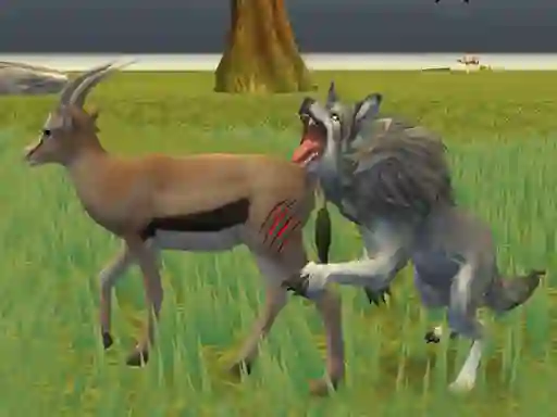Gêm Wolf Life Simulator ar-lein