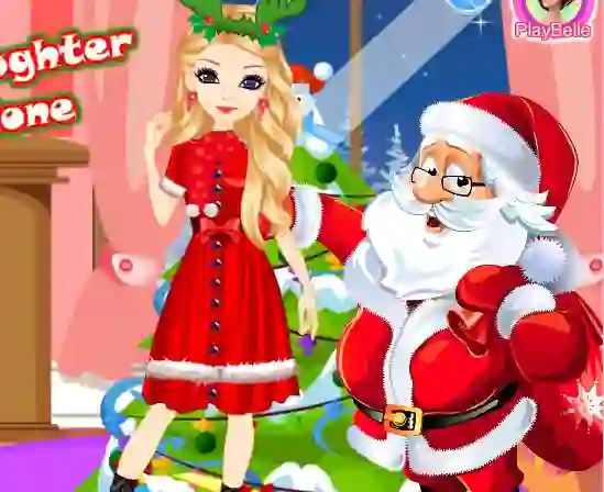 Gêm Santa's Daughter Home Alone ar-lein