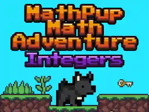 Gêm MathPup Math Adventure Integers ar-lein