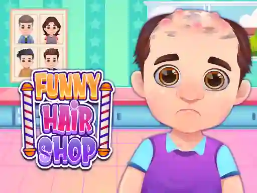 Gêm Funny Hair Salon ar-lein