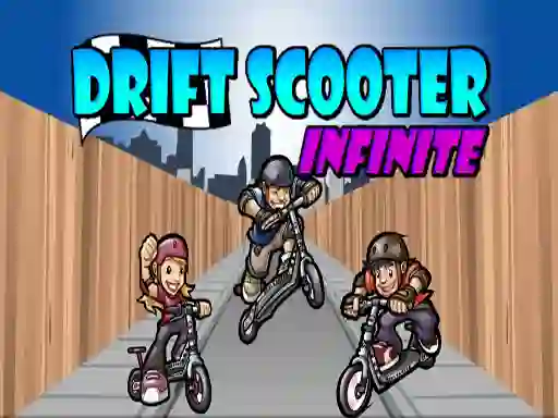 Gêm Drift Scooter Infinite ar-lein