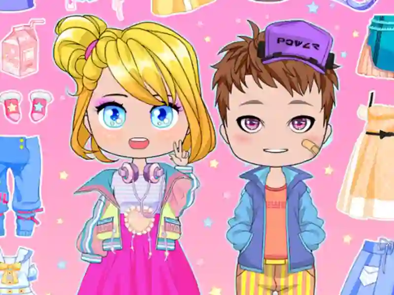 Gêm Cute Avatar Creator ar-lein