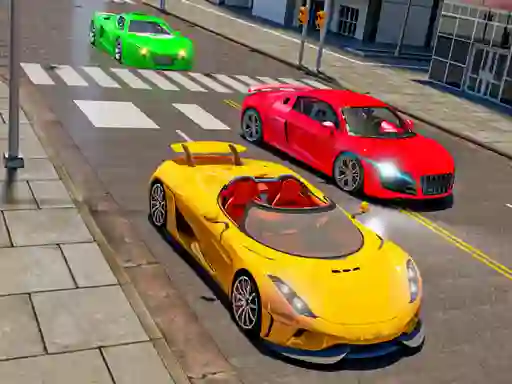 Gêm Super Car Extreme Car Driving ar-lein