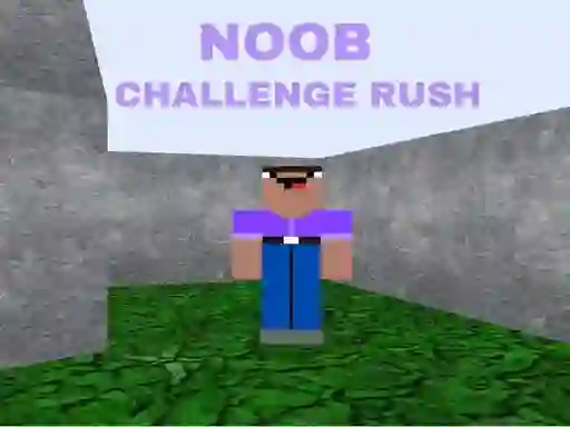 Gêm Noob Challenge Rush ar-lein
