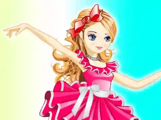 Gêm Dancer Girl Dress Up ar-lein