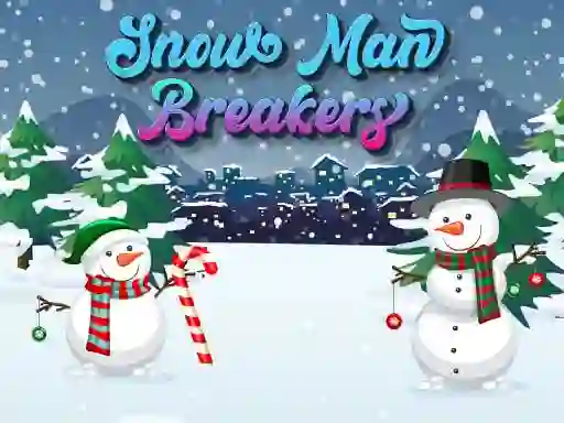 Gêm Snow Man Breakers ar-lein