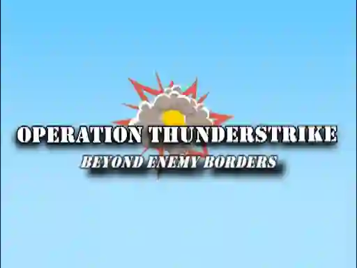 Gêm operation Thunderstrike ar-lein