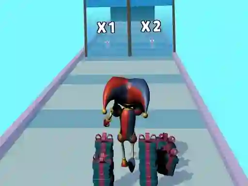 Gêm Amazing Digital Runner Circus ar-lein