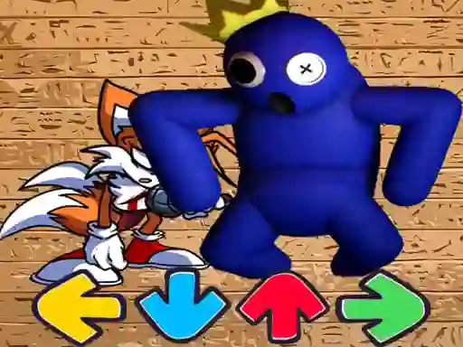 Gêm FNF Rainbow Friends Battle Mod ar-lein