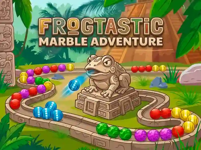 Gêm Frogtastic Marble Adventure ar-lein
