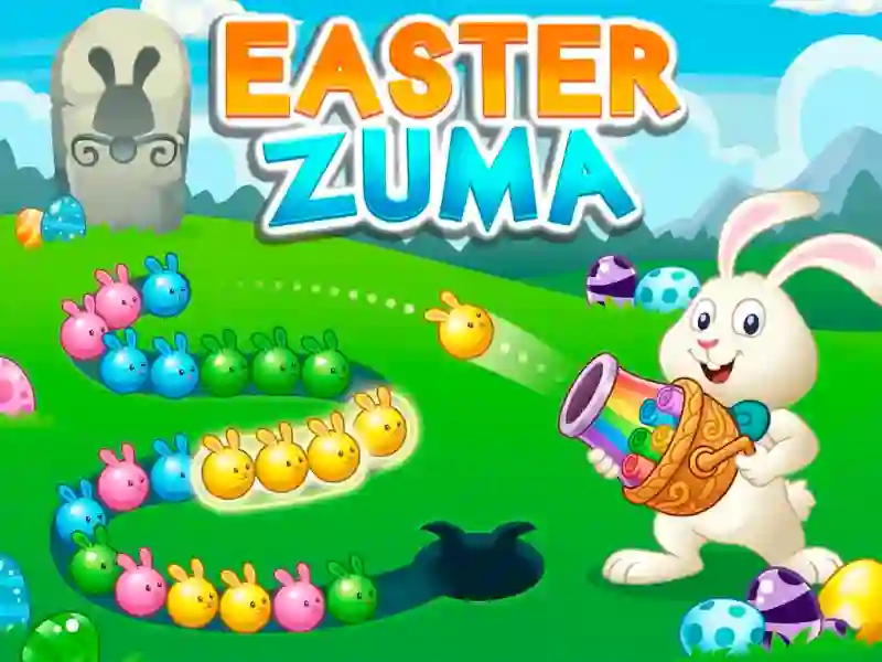 Gêm Easter Zuma ar-lein