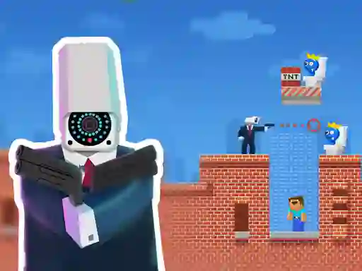 Gêm Cameraman vs Toilets Puzzle ar-lein