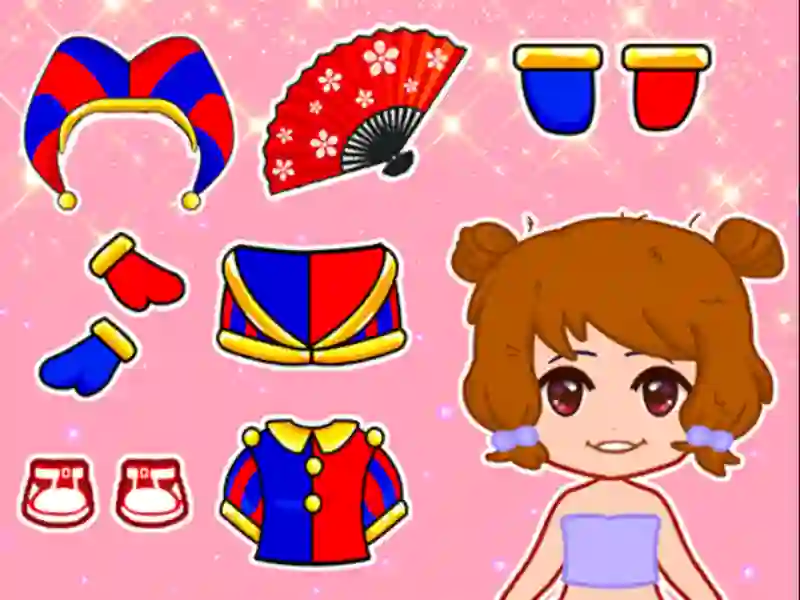Gêm Lovely Doll Dress Up Game ar-lein