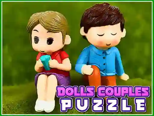 Gêm Dolls Couples Puzzle ar-lein