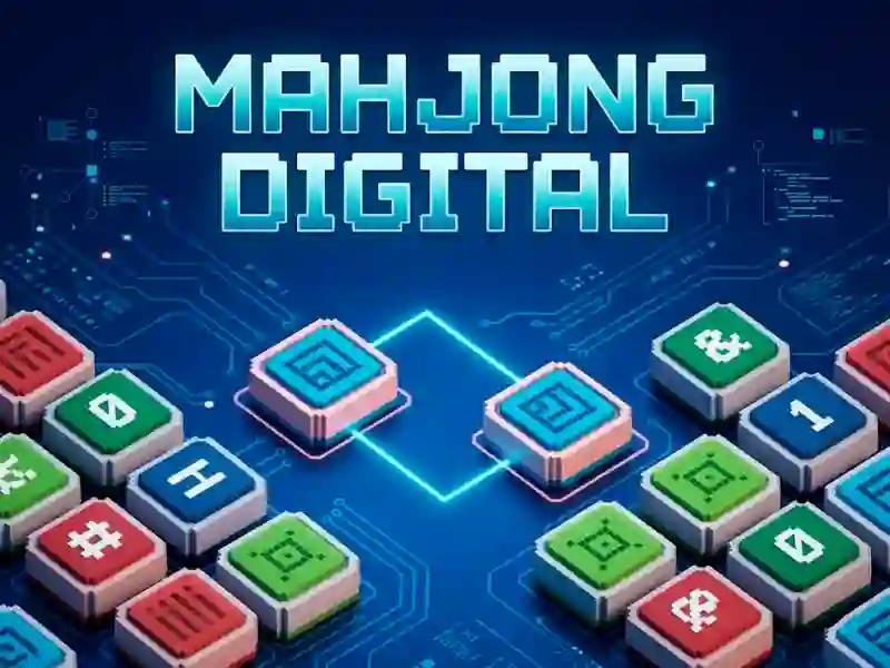 Gêm Mahjong digital ar-lein