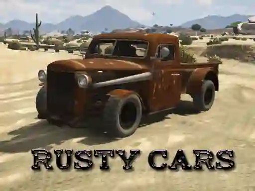 Gêm Rusty Cars Jigsaw ar-lein