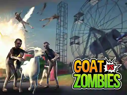 Gêm Goat vs Zombies ar-lein
