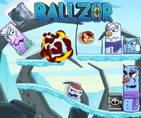 Gêm Ballzor Level Pack 1 ar-lein