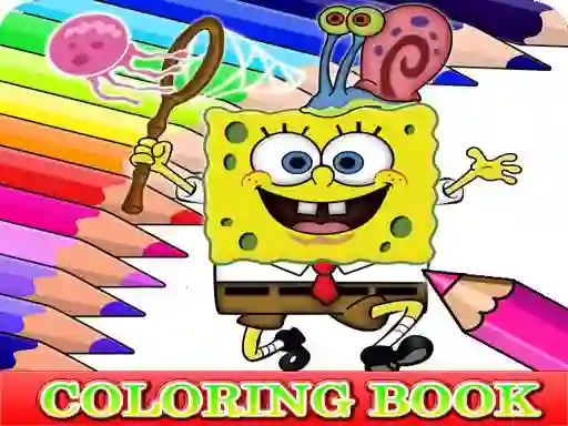 Gêm Coloring Book for Spongebob ar-lein