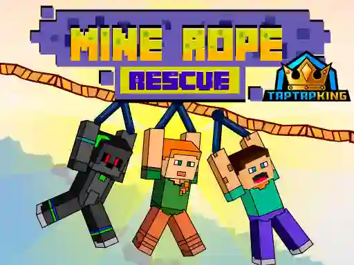 Gêm Mine Rope Rescue ar-lein