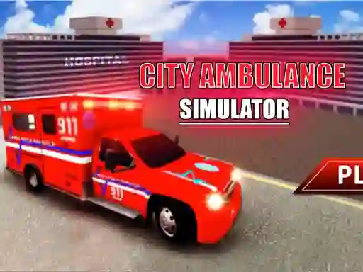Gêm City Ambulance Simulator ar-lein