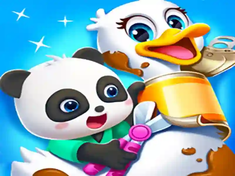 Gêm Baby Panda Pet Care Center ar-lein