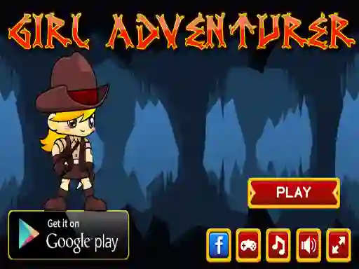 Gêm Girl Adventurer ar-lein