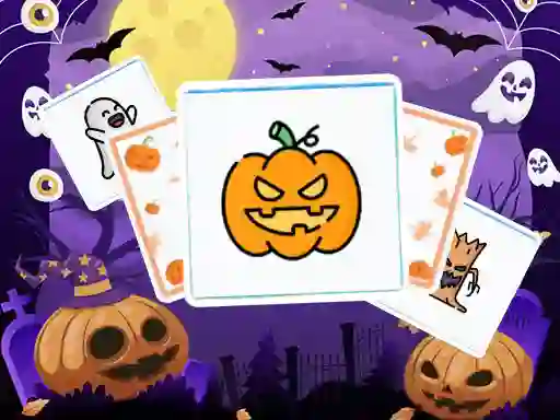 Gêm Scary Memory Halloween ar-lein