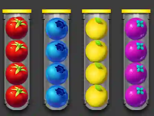 Gêm Sort fruits ar-lein
