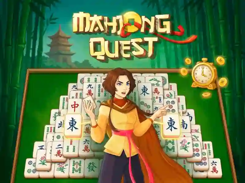 Gêm Mahjong Quest ar-lein