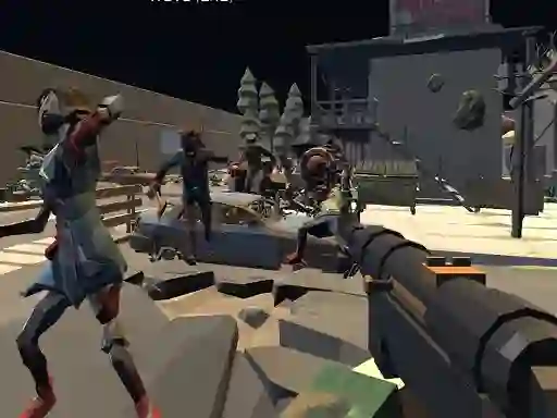 Gêm Zombie Virus FPS ar-lein