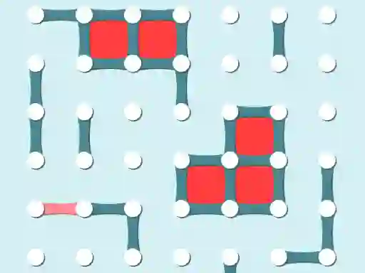 Gêm Dots and Boxes ar-lein