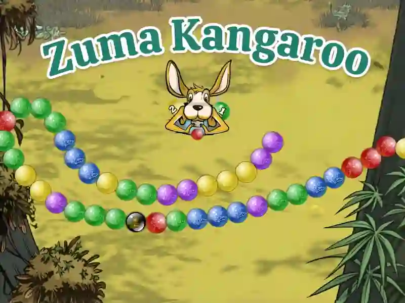 Gêm Zuma Kangaroo ar-lein