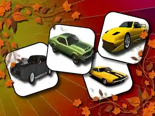 Gêm Fancy Cars Memory Match ar-lein
