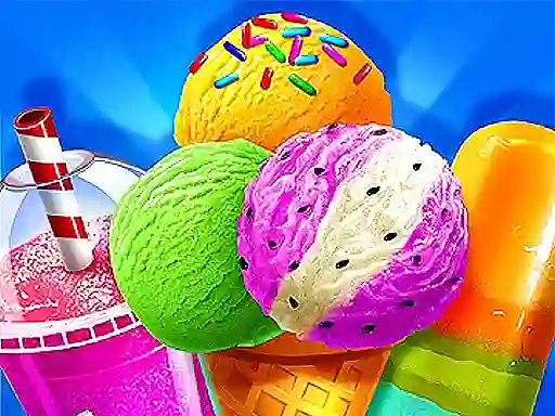 Gêm Ice Cream Decoration ar-lein