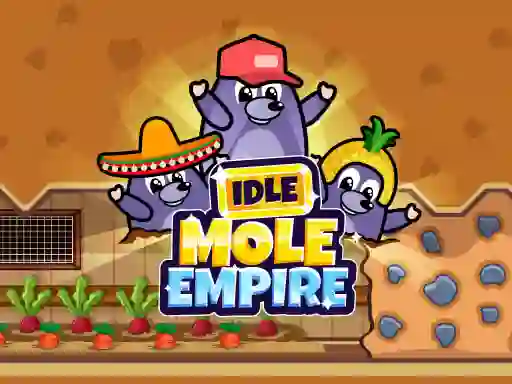 Gêm Idle Mole Empire ar-lein