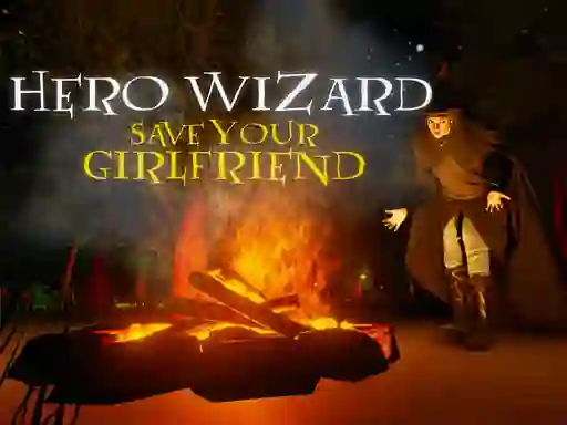 Gêm Hero Wizard: Save Your Girlfriend ar-lein