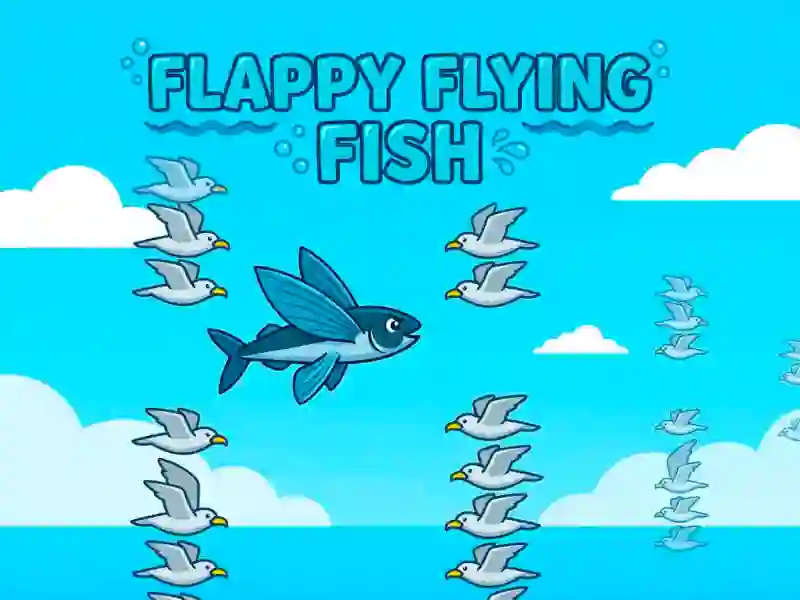 Gêm Flappy Flying Fish ar-lein