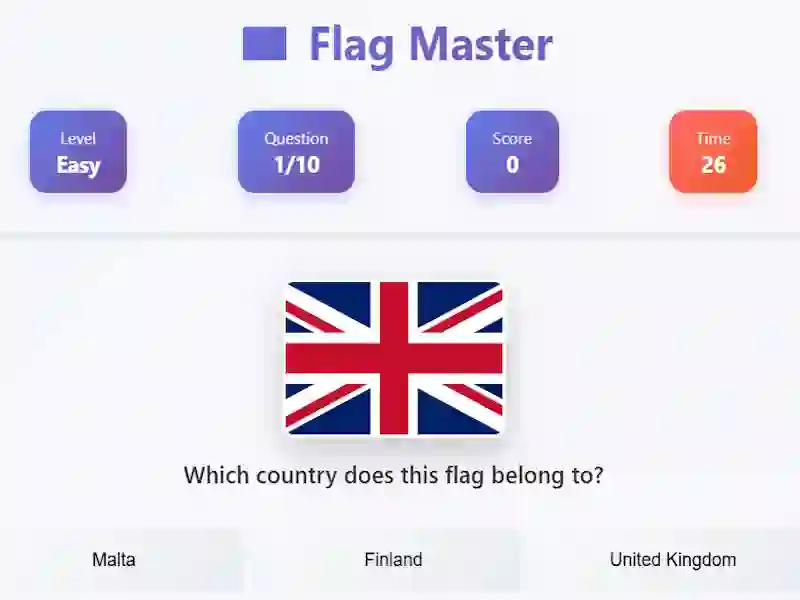 Gêm Flag Masters ar-lein