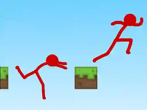 Gêm Stickman Parkour ar-lein
