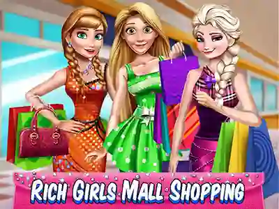 Gêm Rich Girls Mall Shopping ar-lein