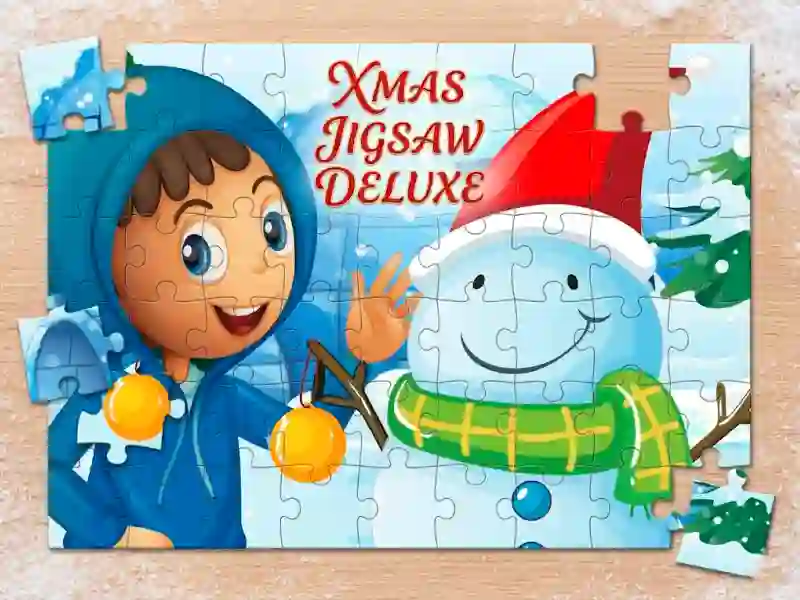 Gêm Xmas jigsaw deluxe ar-lein